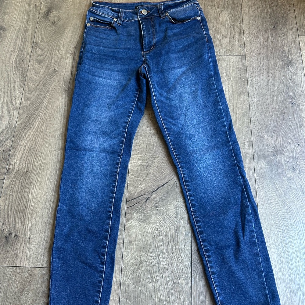 Tahari Dark Indigo Skinny Jeans